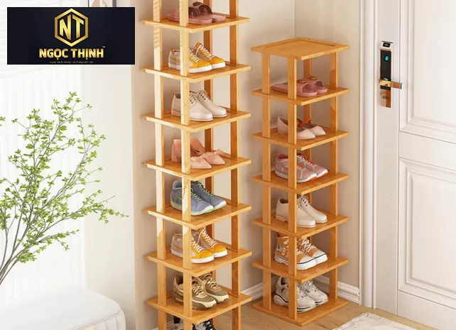 Tủ giày theo kiểu từng bậc, nhiều ngăn tại Tủ giày theo kiểu từng bậc, nhiều ngăn tại